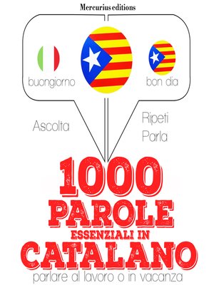 cover image of 1000 parole essenziali in Catalano